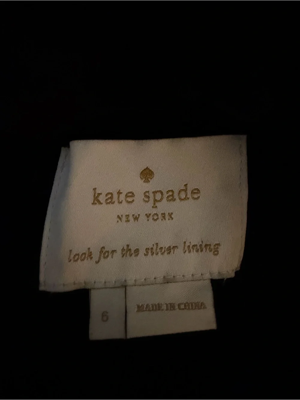 kate spade chic black